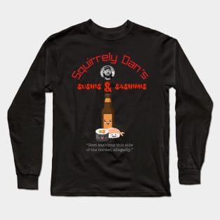 Squirrely Dan's Sushis & Sashimis Long Sleeve T-Shirt